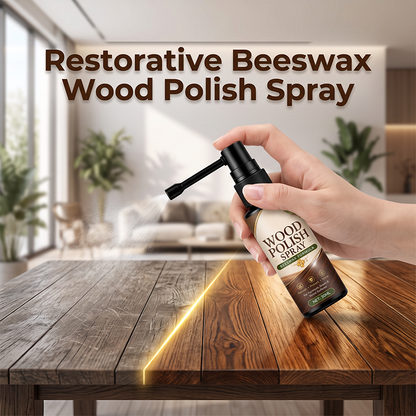 Natuurlijke bijenwas-spray voor hout