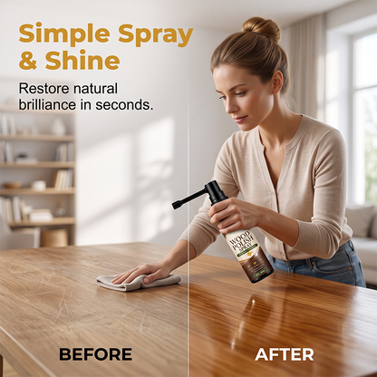 Natuurlijke bijenwas-spray voor hout