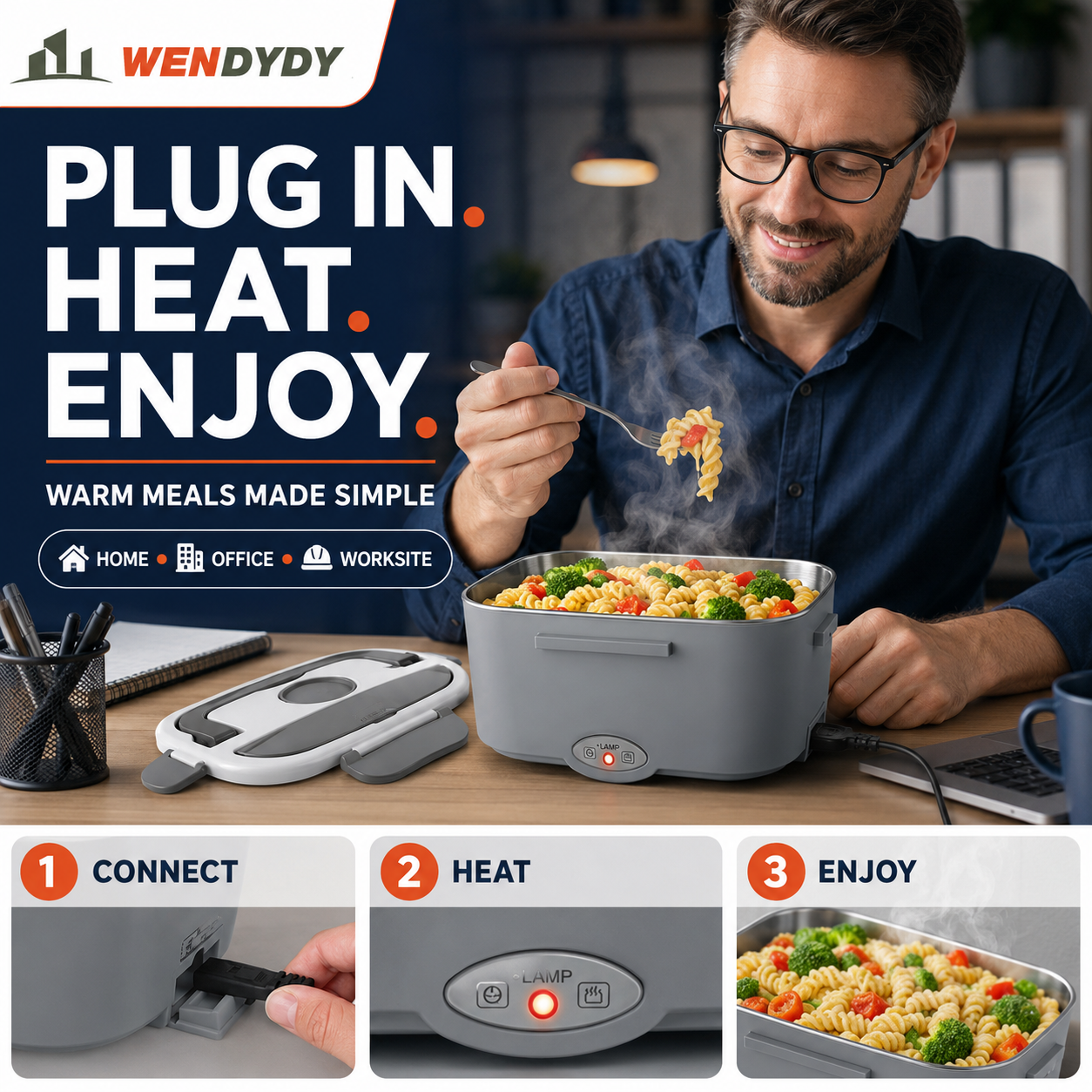 🔥 Vandaag 50% korting! 🍱 Draagbare voedselwarmer