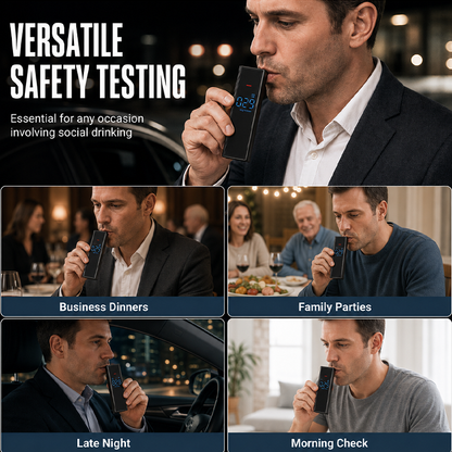 📢📢 50% korting!! 🚔✨ Draagbare alcoholtester voor sneltesten thuis