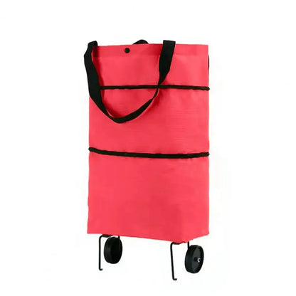 EasyCarry™ – Nooit Meer Tillen: Rol Je Boodschappen Moeiteloos Mee